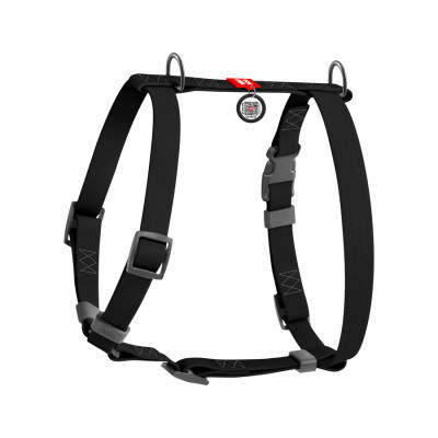 Шлея для собак WAUDOG Waterproof Н-подібна анатомічна L чорна (32631)