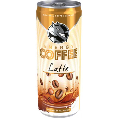 Холодна кава Hell Energy Coffee Latte 250 мл (5999860497073)