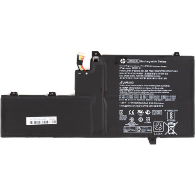Акумулятор до ноутбука PowerPlant HP EliteBook X360 (OM03XL) 11.55V 4935mAh (NB461653)