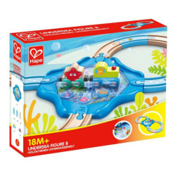 Залізниця Hape Підводний світ 15 елементів (E3827)