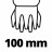 Кущоріз Einhell для трави GE-CG 18/100 Li-Solo, 18В PXC, 10см (без АКБ та ЗП) (3410313)