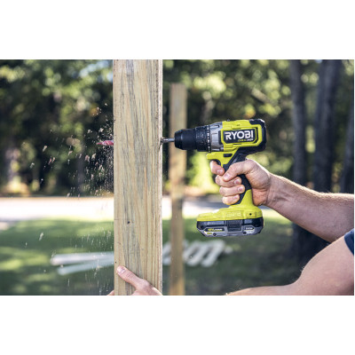 Шуруповерт Ryobi ударний ONE+ HP RPD18C-242S 18В, 1х2Ah, 1х4Ah, 54Нм 450·1700об/хв, сумка (5133004983)