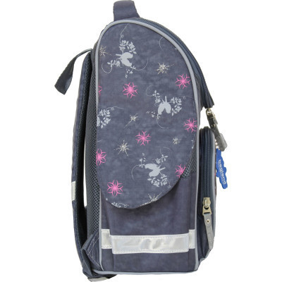 Портфель Bagland з ліхтариками Успіх 12 л. сірий 210к (00551703) (80213835)