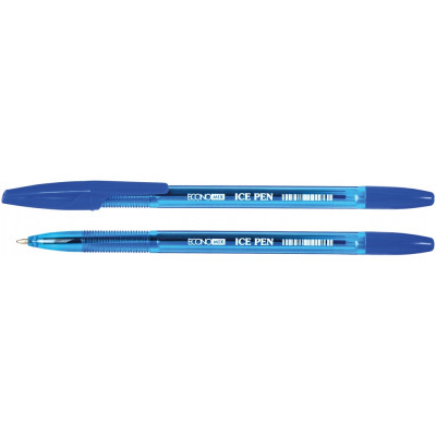 Ручка кулькова Economix ICE PEN 0,5 мм , синій (E10186-02)