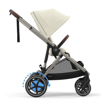 Коляска Cybex eGazelle S TPE Seashell Beige (524000541)