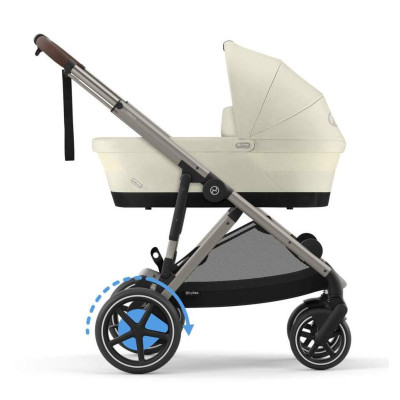 Коляска Cybex eGazelle S TPE Seashell Beige (524000541)