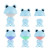 Нічник Kite Світильник LED з акумулятором Dreamy Froggy, блакитний (K25-315-3-3)