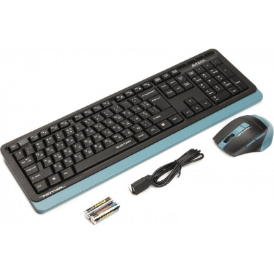 Комплект A4Tech FGS1035Q Wireless Navy Blue (FGS1035Q Navy Blue)