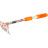 Граблі Flora 5-ти зубні, orange, TPR (5043024)