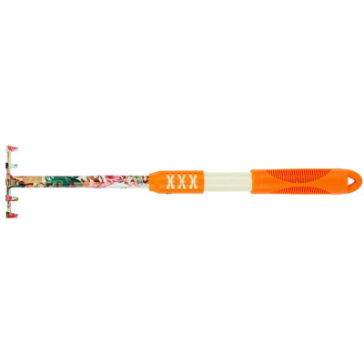 Граблі Flora 5-ти зубні, orange, TPR (5043024)