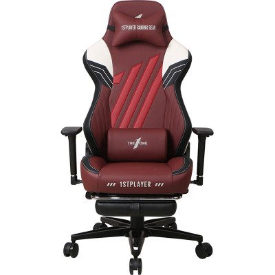 Крісло ігрове 1stPlayer Duke Black-White-Red (Duke BlackWhiteRed)