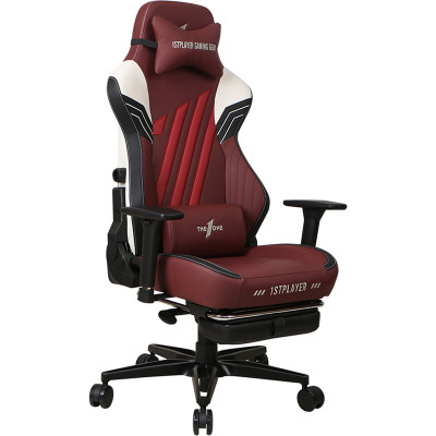 Крісло ігрове 1stPlayer Duke Black-White-Red (Duke BlackWhiteRed)