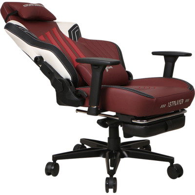 Крісло ігрове 1stPlayer Duke Black-White-Red (Duke BlackWhiteRed)