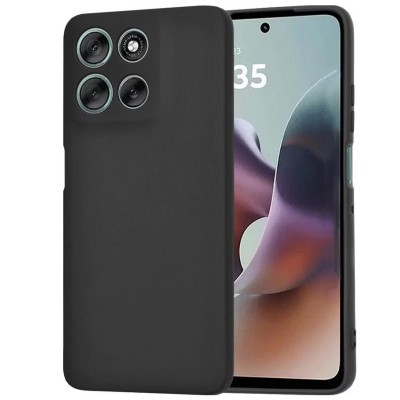 Чохол до мобільного телефона BeCover Silicone Motorola Moto G56 Black (713766)