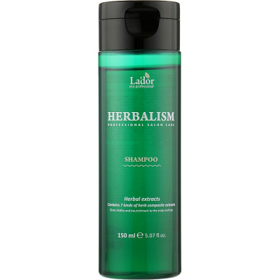 Шампунь La&#039;dor Herbalism Shampoo З амінокислотами 150 мл (8809181932955)