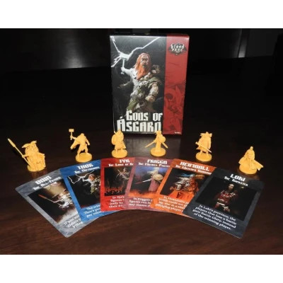 Настільна гра CMON Limited Blood Rage: Gods of Asgard (Кров і Лють: Боги Асгарда) доповнення англ. (889696002815)