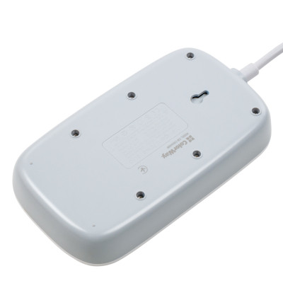 Мережевий фільтр живлення ColorWay 4 розетки/4USB White 1.8м (1QC3.0 + 3 AUTO ID) (CW-CHU44QW)