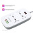 Мережевий фільтр живлення ColorWay 4 розетки/4USB White 1.8м (1QC3.0 + 3 AUTO ID) (CW-CHU44QW)