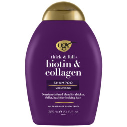 Шампунь OGX Biotin&amp;Collagen для позбавлених об'єму, тонк. волосся 385 мл (0022796976703)