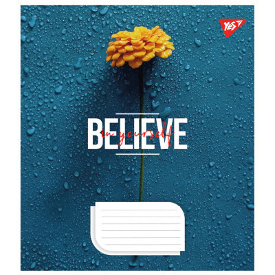 Зошит Yes Believe in yourself 24 аркушів лінія (767036)