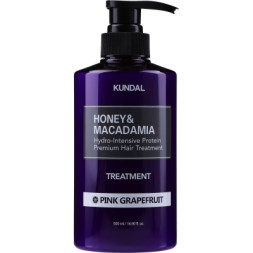 Маска для волосся Kundal Honey &amp; Macadamia Protein Hair Treatment Pink Grapefruit 500 мл (8809568740418)