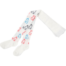 Колготки дитячі UCS Socks з котиками (M0C0301-2295-3G-beige)