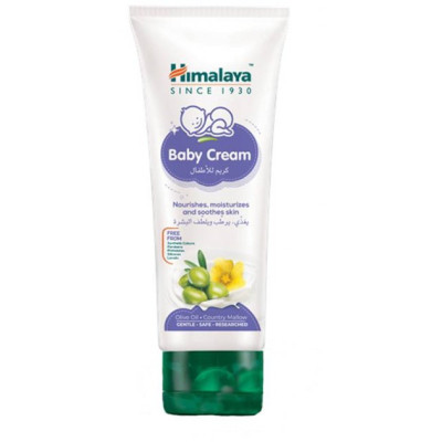 Дитячий крем Himalaya Herbals захисний з олією оливи та мальви кантрі 100 мл (8901138511494)