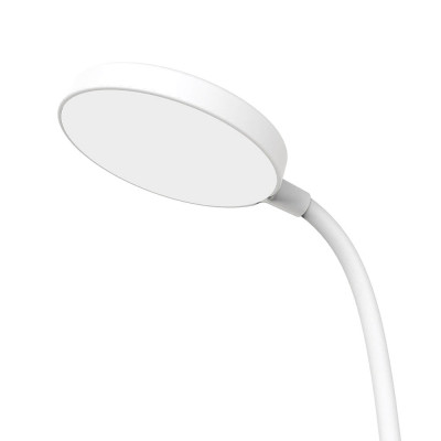 Настільна лампа ColorWay Flexible &amp; Clip 2, 3.5W, battery 1800 mAh (CW-DL10FCB-W)