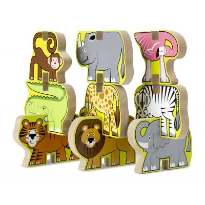 Розвиваюча іграшка Melissa&amp;Doug Деревянная головоломка-укладка Сафари (MD9024)