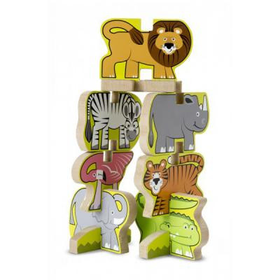 Розвиваюча іграшка Melissa&amp;Doug Деревянная головоломка-укладка Сафари (MD9024)