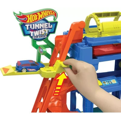 Автотрек Hot Wheels City Автомийка: Скажені віражі (HTN80)