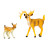 Фігурка Kids Team набір Олень з оленям (Q9899-A38_4)