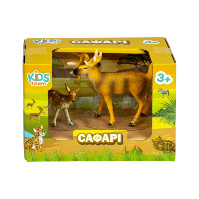 Фігурка Kids Team набір Олень з оленям (Q9899-A38_4)