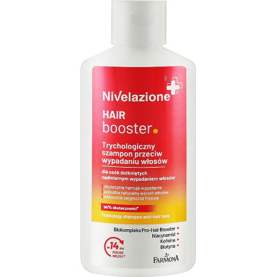 Шампунь Farmona Nivelazione Hair Booster Trichological Anti-Hair Loss Shampoo Проти випадіння волосся 100 мл (5900117976609)