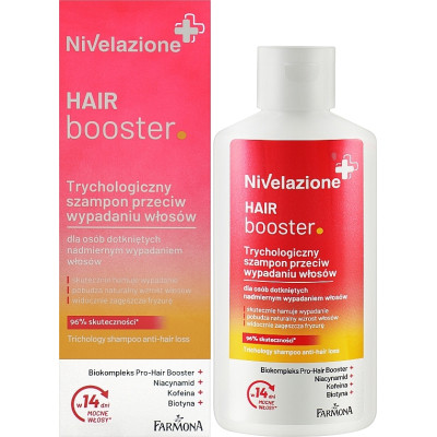 Шампунь Farmona Nivelazione Hair Booster Trichological Anti-Hair Loss Shampoo Проти випадіння волосся 100 мл (5900117976609)