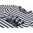 Плаття дитяче Breeze в полоску с короной (12309-128G-blue)