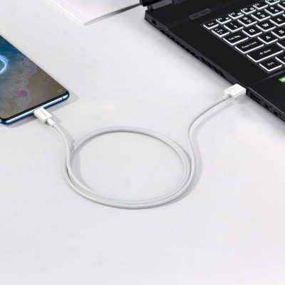 Дата кабель USB 2.0 AM to Micro 5P 2.0m Superior Fast Charging 2A white Baseus (CAMYS-A02)