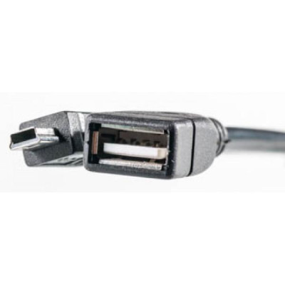 Перехідник USB 2.0 Mini 5P to AF OTG 0.1m PowerPlant (KD00AS1234)