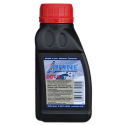 Гальмівна рідина Alpine Brake Fluid DOT 4 0,25л (1107-025)