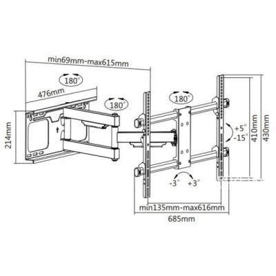 Кронштейн ITech PTRB-77