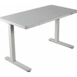 Комп'ютерний стіл Barsky StandUp white glass 1200*600 (BST-12)