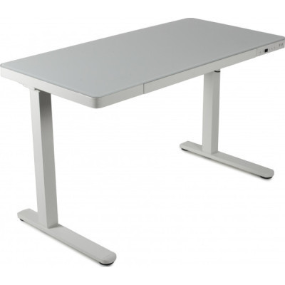 Комп&#039;ютерний стіл Barsky StandUp white glass 1200*600 (BST-12)