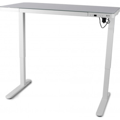 Комп&#039;ютерний стіл Barsky StandUp white glass 1200*600 (BST-12)
