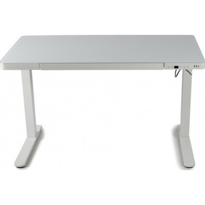 Комп&#039;ютерний стіл Barsky StandUp white glass 1200*600 (BST-12)