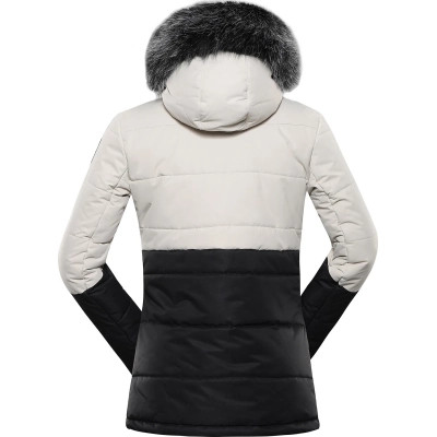Куртка Alpine Pro Egypa LJCB592 128 бежевий/чорний XS (007.018.0072)