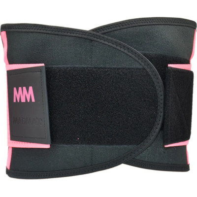 Пояс компресійний MadMax MFA-277 Slimming and Support Belt black/neon pink S (MFA-277-PNK_S)