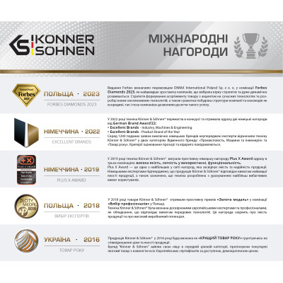 Автомобільний компресор Konner&amp;Sohnen KS P10, 12В, 120Вт, 150psi, 25л/хв, 0.8кг (KSP10)