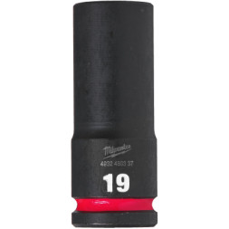 Головка торцева Milwaukee ShW 1/2&quot; 19 мм, довга (4932480337)