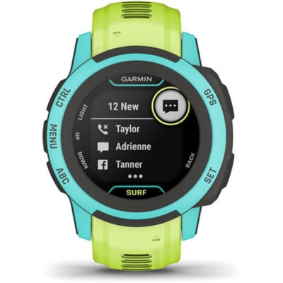 Смарт-годинник Garmin Instinct 2S, Surf Edition, Waikiki, GPS (010-02563-02)