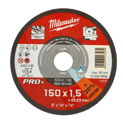 Круг відрізний Milwaukee SCS 41/150х1.5 PRO+ (4932471386)